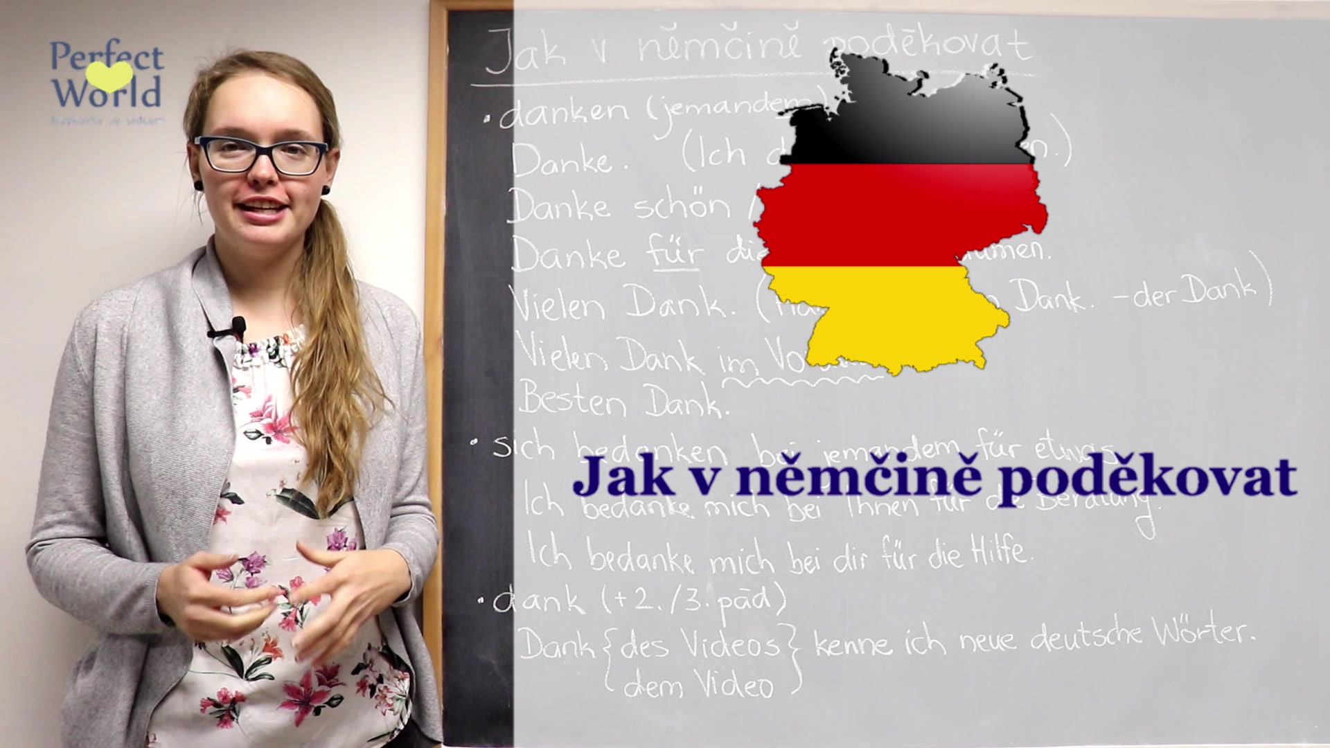 Jak podekovat v nemcine?